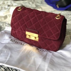 Michael kora velvet purse